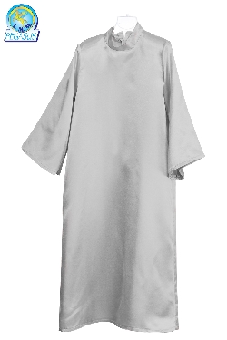 TUNICA RASO ARGENTO BAMBINO/A